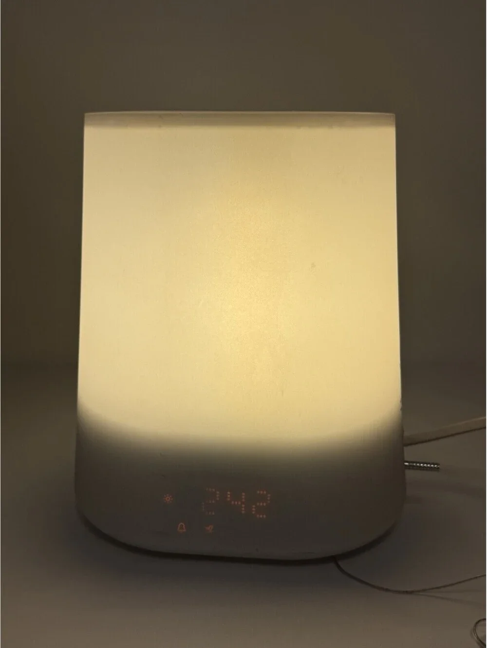 Philips Wake-Up Light HF3480 Alarm Clock Colored Sunrise Simulation FM Radio